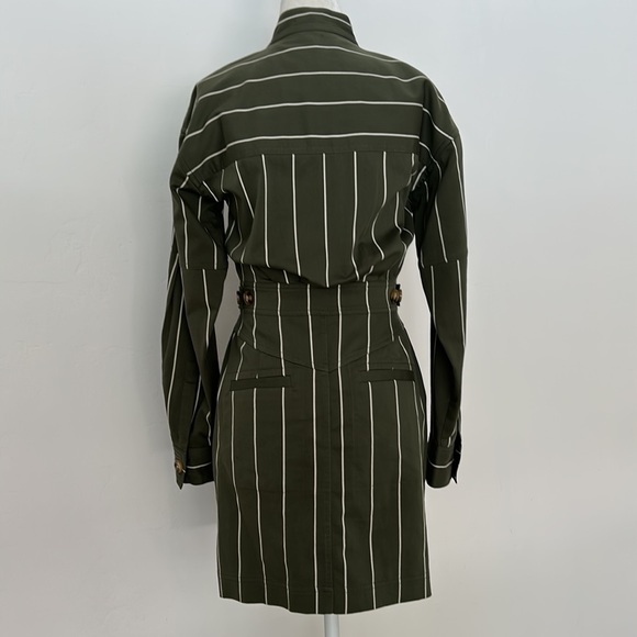 Derek Lam 10 Crosby Olive Dress 2 - Picture 6 of 7